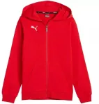 Vaiki&scaron;kas Puma teamGoal Casuals džemperis su gobtuvu, raudonas 658596 01