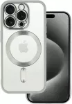 Toptel Tel Protect Metallic Magsafe dėklas skirtas Samsung Galaxy S26 sidabrinės spalvos