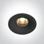 18W LED įleidžiamas &scaron;viestuvas, juodas, 3000/3500/4000K, 10118DX/B/V