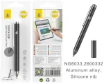 MTK OnePlus precizinis stylus ra&scaron;iklis &ndash; juodas