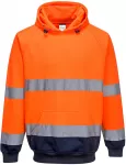 Dviejų spalvų bliuzonas su gobtuvu PORTWEST B316, Dydis: M, Pw spalvos: Geltona/Navy