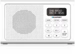 Radio przenośne blaupunkt dab dr3wh, balta