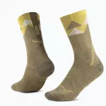 Kojinės slidinėjimui Buff Thermonet Over the Calf Socks - olive žalias