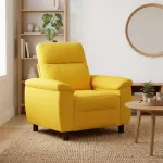 Sofa &Scaron;viesi geltona 95 x 90 x 95 cm Audinys