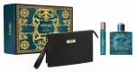 Versace Eros EDT 100ml + EDT 10ml + Kosmetinis krep&scaron;elis (300845)