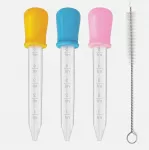 Bez Marki 5 ml SILIKONINIS PIPETINIS SKYSČIŲ DALYTUVAS 3 Vnt. CRAFT