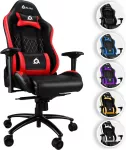KLIM eSports žaidimų kėdė su reguliuojamais porankiais ir 160&deg; atlo&scaron;u, raudona, KLIM Chair