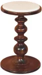 Artisan Furniture Bellmont &scaron;oninis staliukas su marmuriniu stalvir&scaron;iu
