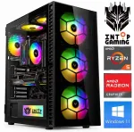 Stacionarus kompiuteris INTOP Ryzen 5 7500X3D 32GB DDR5 1TB SSD M.2 NVME+2TB RX9060XT 16GB WIN11 (RW93510WH) (Atnaujinta)