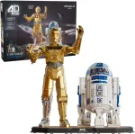 Dėlionė 4D Build Žvaigždžių karai Star Wars C-3PO ir R2D2 3D modelis surinkimui