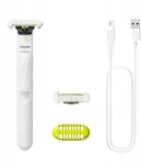 Barzdaskutė Moteri&scaron;kas skustuvas Philips OneBlade Intimate, 2 peiliukai