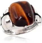 Diamond Sky Jewelry Sidabrinis žiedas su tigro akimi &bdquo;Tiger Eye II&ldquo;