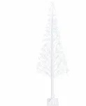 Žvaigždinė Kalėdų eglutė Balta 25 x 25 x 240 cm Plastmasė