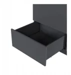 Rejs Ultra Box stal. stal. pil. 300mm, grafit, Push To Open