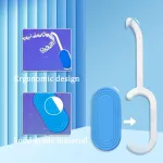 4 vienetų 2-in-1 alignerių kramtukai, alignerių nuėmimo įrankis, breketų nuėmimo įrankis burnos priežiūrai, higieni&scaron;ki burnos priežiūros priedai, asmeninė ortodontinė priežiūra