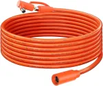 Lonnky Dc7909 saulės panelės kabelis i&scaron; moteri&scaron;kos į vyri&scaron;ką su papildomu Dc8020 maitinimo adapteriu, skirtas Jackery, 9 m 8.0 mm ilginamasis kabelis maitinimo stočiai