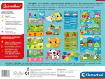 Clementoni Sapientino Montessori - Pirmieji žaidimai, edukacinis žaidimas Montessori metodu vaikams nuo 1-3 metų, su daugybe užsiėmimų formų, spalvų, gyvūnų ir žodžių tema, pagaminta Italijoje, italų kalba