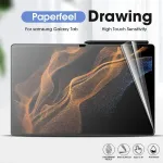 Foebxxs 2 vnt. popierių primenančių ekrano apsaugų, skirtų surface go 3, matinis pet popieriaus ekrano apsauga, skirta pie&scaron;imui, ra&scaron;ymui ir užra&scaron;ams, neatspindinti, apsauganti nuo pir&scaron;tų atspaudų