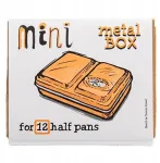 Donau Metalinė dėžutė Apricot Mini Box 12 akvarelinių pusiau plytelių, Roman Szmal