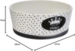 Ferplast Alya keramikinis dubenėlis katėms ir &scaron;unims, 18.3 x 7.2 cm, 1.1 litrai