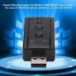 I&scaron;orinė usb garso plok&scaron;tė, virtualus 7.1 kanalo stereo garso adapteris su vidiniu stiprintuvu ir 3.5 mm ausinių ir mikrofono lizdu telefonui, ne&scaron;iojamam kompiuteriui, pc