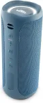 Kompiuterio kolonėlės Vieta Pro galingas bluetooth garsiakalbis, atsparus vandeniui, 10 valandų baterija, mikrofonas, didelis garsiakalbis, true wireless, aux in, usb, balso asistentas ir ap&scaron;vietimo sistema | #party Mėlyna