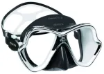 Nardymo kaukė Mares X-Vision Chrome LiquidSkin balta