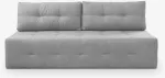 Mebel Elite I&scaron;skleidžiama sofa MORANA, 197 &times; 96 cm, pilka