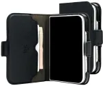 Dėklas Mercury Premium Wallet Diary do iPhone Duo juoda