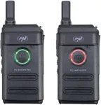 2 ne&scaron;iojamų radijo stotelių rinkinys PNI PMR R10 PRO, 446MHz, 0.5W, 16 programuojamų kanalų, 16 PMR ir 50 CTCSS bei 104 DCS tonų, monitorius, paie&scaron;ka