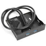 Priekinis skydelis vidinis 2x usb 3.0 3,5'' 2 prievadai