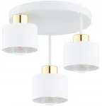 Globo Lighting Lubos pakabinamas &scaron;viestuvas Plafonas Siestynas Edison Led Balta Auksinė