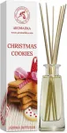Aromatika trust the power of nature Kalėdinių sausainių aromato difuzorius 100 ml - kvapų vaza - kambario kvapas - oro gaiviklis - kalėdinių sausainių kvapo difuzorius - dovana - kambario kvapas - nendrės