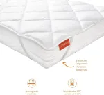 Lova Sleepling 190000027979-p Comfort 100 čiužinio apsauga su 4 elastinėmis kampinėmis juostomis, balta