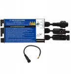 Saulės fotovoltinis inverteris Micro Solar 350w 24v-40v Ac230v Mppt