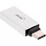 InLine USB adapteris USB-C &ndash; USB sidabrinis (35801)