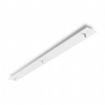 Pakabinamas &scaron;viestuvas Ideal Lux rosone metallo 3 luci bianco
