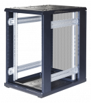 TOTEN System G, 19 "spintelė, 18U, 600x1000, stiklės priekinės durys, perforatas