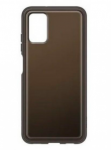Apsauginis dėkliukas Samsung Galaxy A03s Soft Clear Cover, Juodas