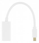 Adapteriai DELTACO Mini DP prie HDMI, 4K 60Hz, 0.2m, baltas / DP-HDMI46