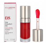 Lūpų aliejus Clarins Lip Comfort Oil 08 Strawberry, 7 ml