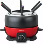H.Koenig elektrinis fondiu rinkinys 2 l, 800 W, 6 &scaron;akutės, reguliuojama temperatūra ALP1800