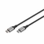Digitus Skaitmenas | 8K DisplayPort jungties kabelis | DB-340105-010-S | &bdquo;DisplayPort&ldquo; į &bdquo;DisplayPort&ldquo; &bdquo;DisplayPort Male&ldquo; (1.4 versija) | &bdquo;DisplayPort Male&ldquo; (1.4 versija)