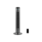 Ventiliatorius Cecotec EnergySilence 8190 Skyline Ionic | Tower Fan | Stand Fan | 60 W | Diameter 29 cm | Greičių skaičius 3 | Oscillation | Timer | Remote control | Pilkas