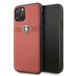 Apple iPhone 11 Pro Ferrari dėklas Off Track odinis (FEOBAHCN58RE) raudonos spalvos
