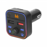 Peiying Automobilinis FM siųstuvas su Bluetooth funkcija