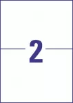 Avery Zweckform TIK.ZF 7916 210X148 10ARK. I&Scaron;ORINĖ ETIKETĖ - 7916- 10