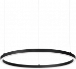 Ideal Lux Pakabinamas &scaron;viestuvas Oracle Slim Sp D050 Round 3000K Dali Bk