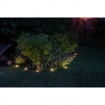Galix SOLAR GUIRLAND SLIVING TAKES 10 Baltas LED stakes