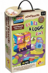 Liscianigiochi Liscianigioch Montessori mediniai kaladėlės ir logika